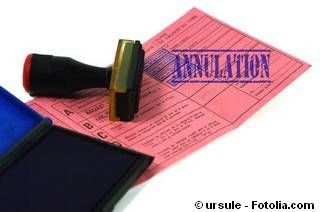 Annulation du permis de conduire